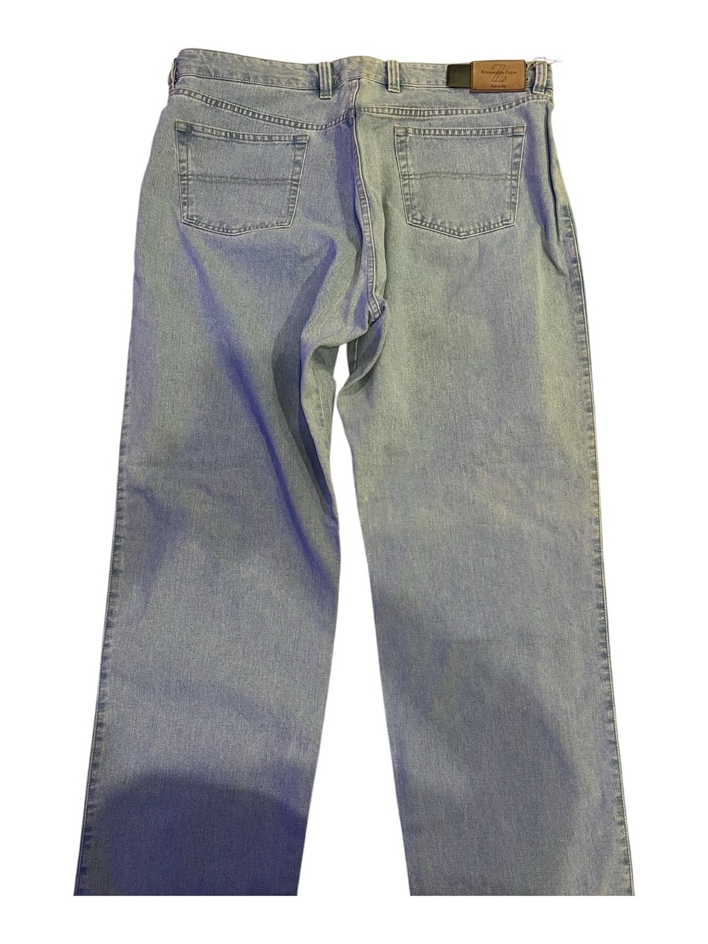 Ermenegildo Zegna light wash denim jeans size 44 NWT